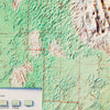 Great Sand Dunes National Park 1967 Shaded Relief Map