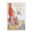 Idaho 1959 3D Raised Relief Map - Muir Way - 3D