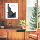 Idaho Hydrological Map - Muir Way - Hydrology