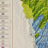Iowa 1969 Shaded Relief Map