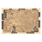 Kyoto 1960 Map - Muir Way - Vintage Map