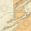 Lake Superior from Grand Portage Bay to Lamb Island Nautical Chart 1926