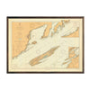 Lake Superior from Grand Portage Bay to Lamb Island Nautical Chart 1926