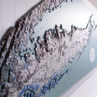 Long Island, NY 1913 3D Raised Relief Map - Muir Way - 3D