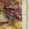Los Angeles, California 1969 Shaded Relief Map
