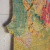 Minnesota 1982 3D Raised Relief Map