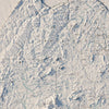 Maine 1976 Shaded Relief Map