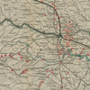 Map of the Civil War Battle Fields of Virginia