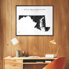 Maryland Hydrological Map - Muir Way - Hydrology