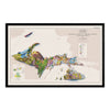 Michigan, Upper Peninsula 1982 Relief Map