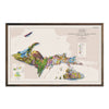 Michigan, Upper Peninsula 1982 Relief Map