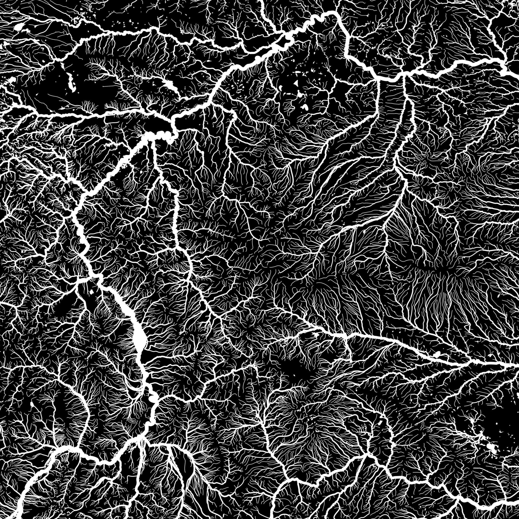 Montana Hydrological Map - Muir Way - Hydrology