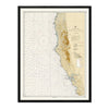 Monterey Bay to Coos Bay Nautical Chart 1948