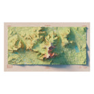 Mt. Katahdin 1988 Shaded Relief Map - Muir Way - Vintage Relief