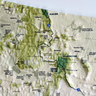 USA National Parks 3D Raised Relief Map - Muir Way - Natural Atlas