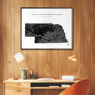 Nebraska Hydrological Map - Muir Way - Hydrology