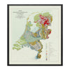 Vintage Netherlands Relief Map - 1947