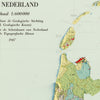 Netherlands 1947 Shaded Relief Map