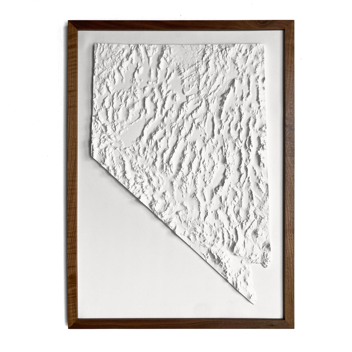 Nevada Relief Map Prints Elevation Hydrological Maps Muir Way   Nevada.3D.RaisedReliefMap 1200x 