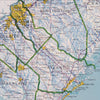 New Jersey 1974 Shaded Relief Map