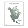 North America Rivers Map