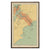 Panama Canal and Approaches Nautical Chart 1923