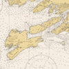 Prince William Sound Nautical Chart 1935