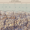 Puerto Rico 1963 Shaded Relief Map