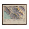 Santa Ana 1959 Relief Map