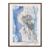 Vintage Seattle Relief Map - 1908