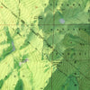 South Tahoe, CA 1955 Shaded Relief Map