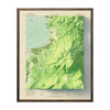 South Tahoe 1955 Relief Map