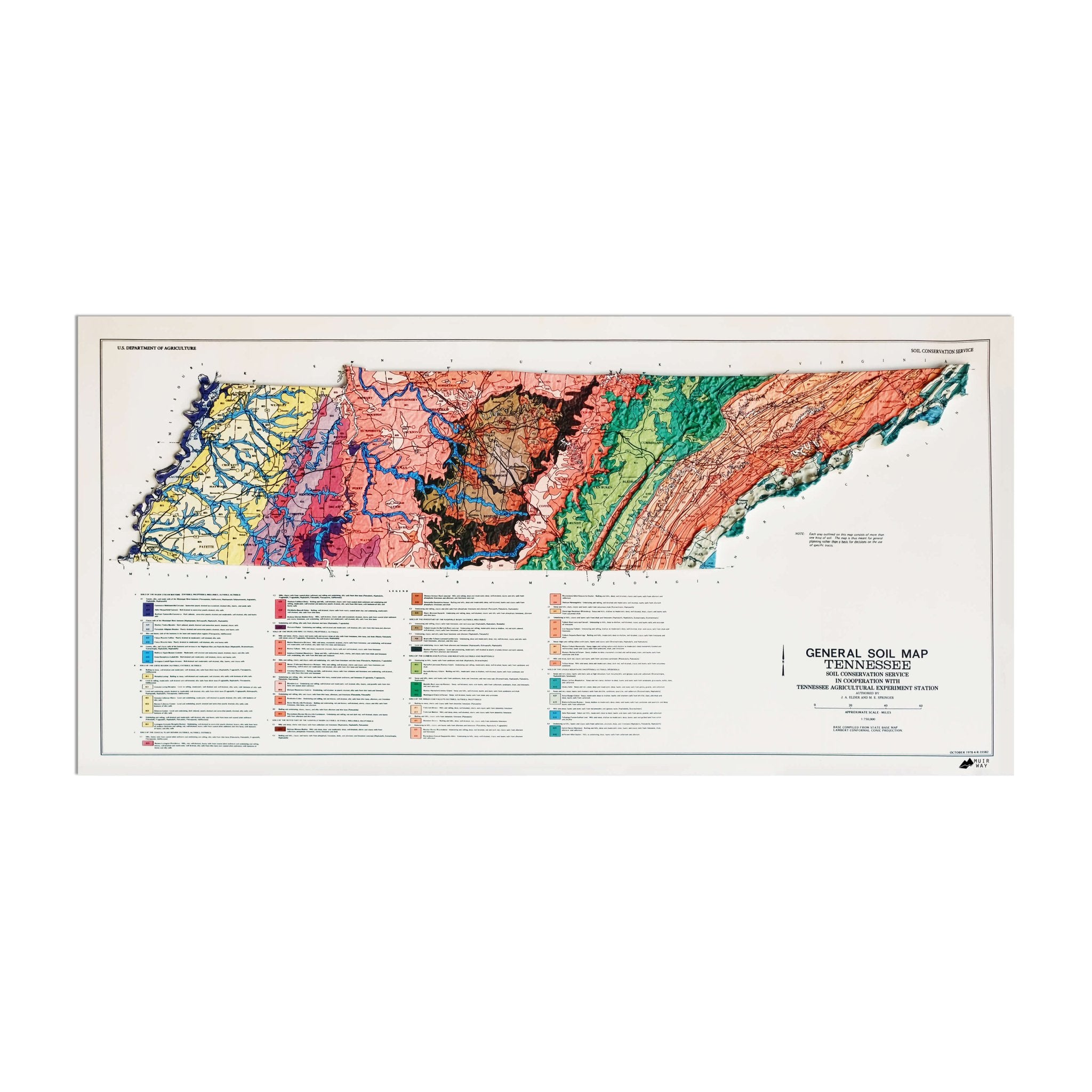 Enlarged Map Of Tennessee 3d Memphis City Tennessee 3D Model