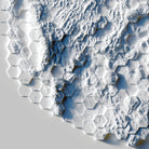 USA Tessellated Shaded Relief Map - Muir Way - Vintage Relief