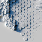 USA Tessellated Shaded Relief Map - Muir Way - Vintage Relief