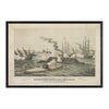 The First Battle between Iron Ships of War