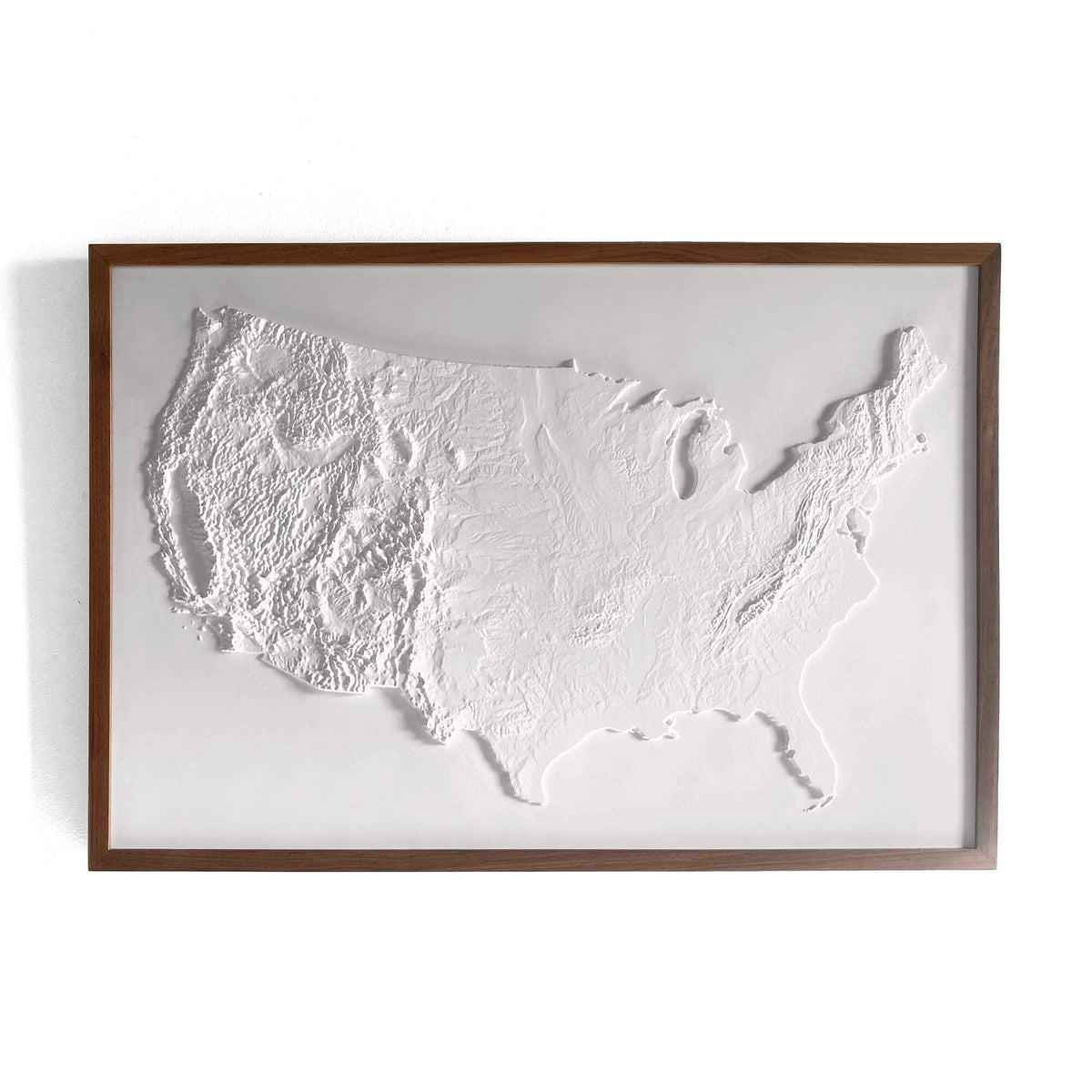 Raised Map The land you love, rendered as art. - Muir Way