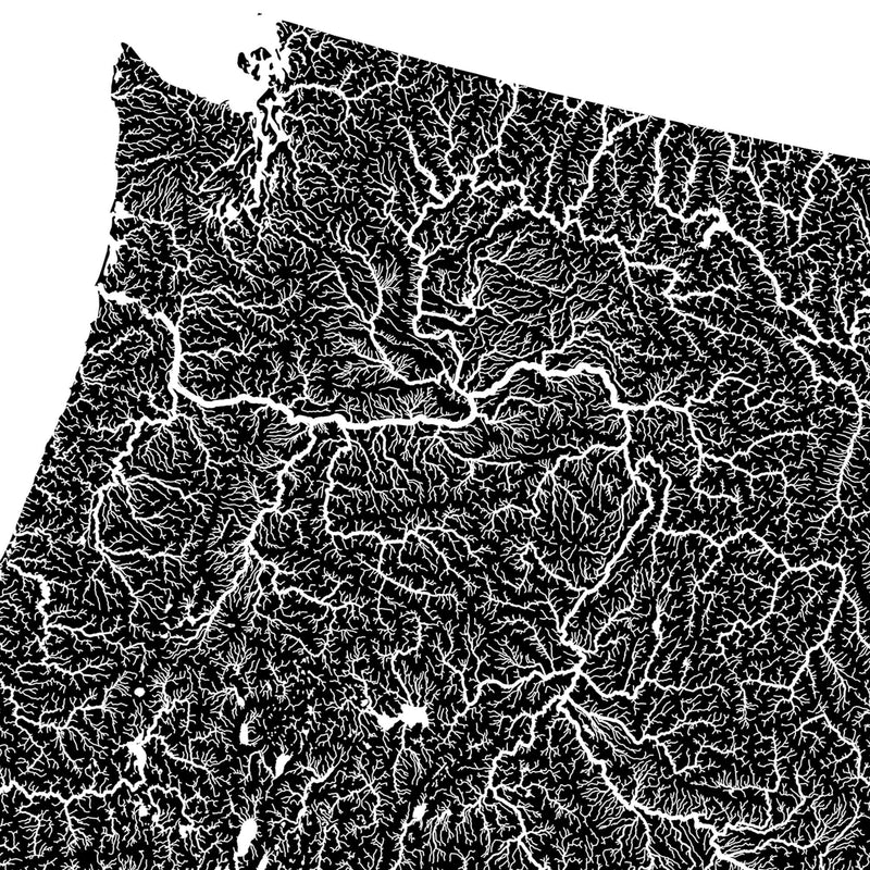 US Hydrological Map - Muir Way - Hydrology