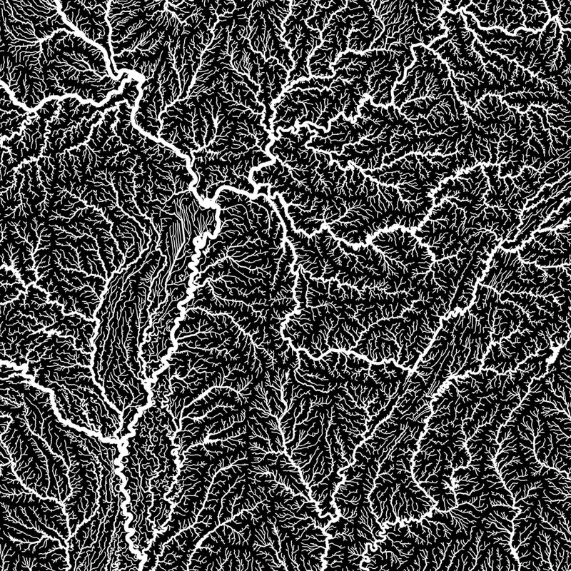 US Hydrological Map - Muir Way - Hydrology