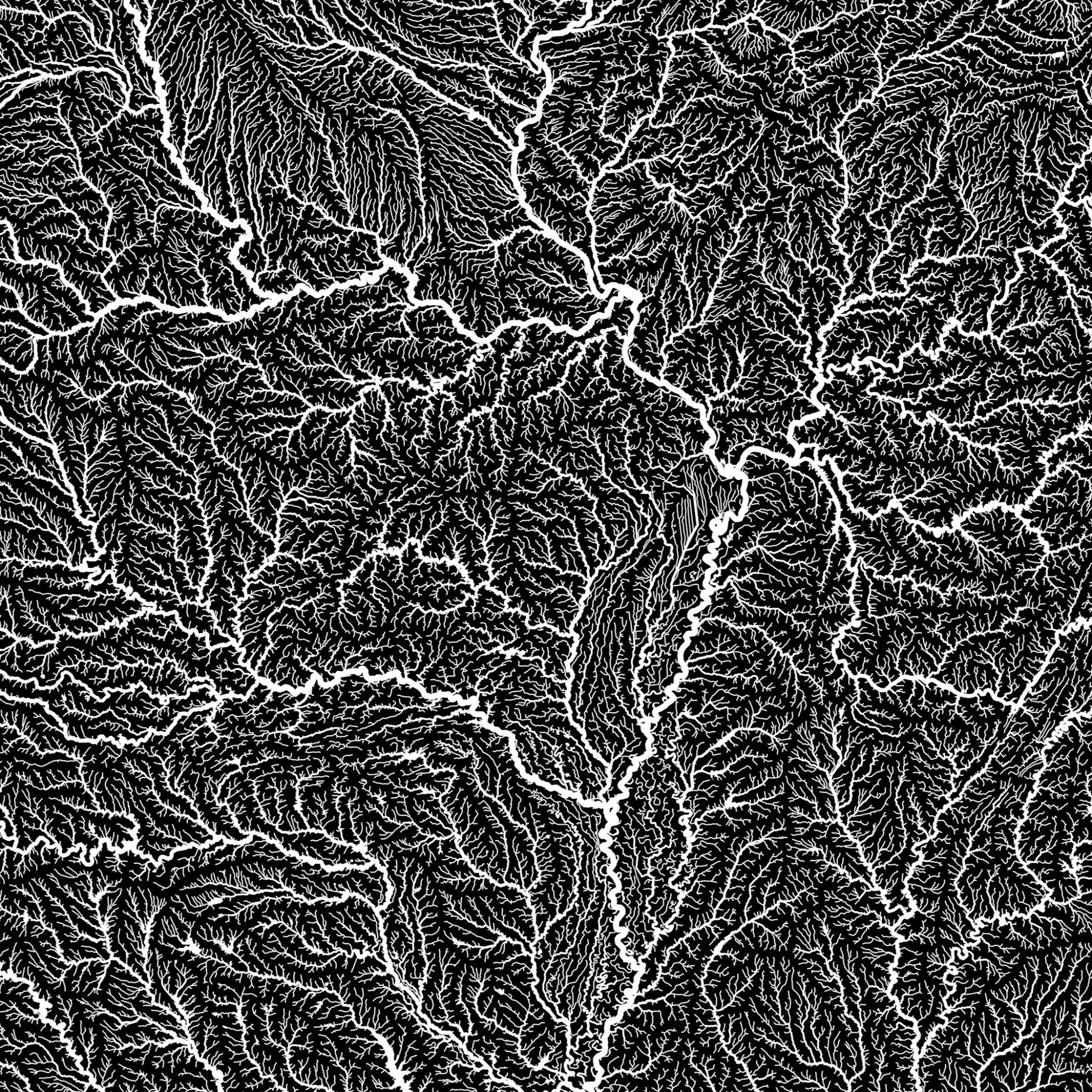 US Hydrological Map - Muir Way - Hydrology
