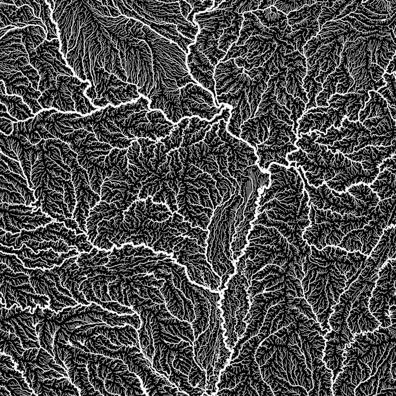 US Hydrological Map - Muir Way - Hydrology