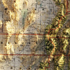 Utah 1937 Shaded Relief Map
