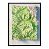 Vintage Vail Relief Map - 1950