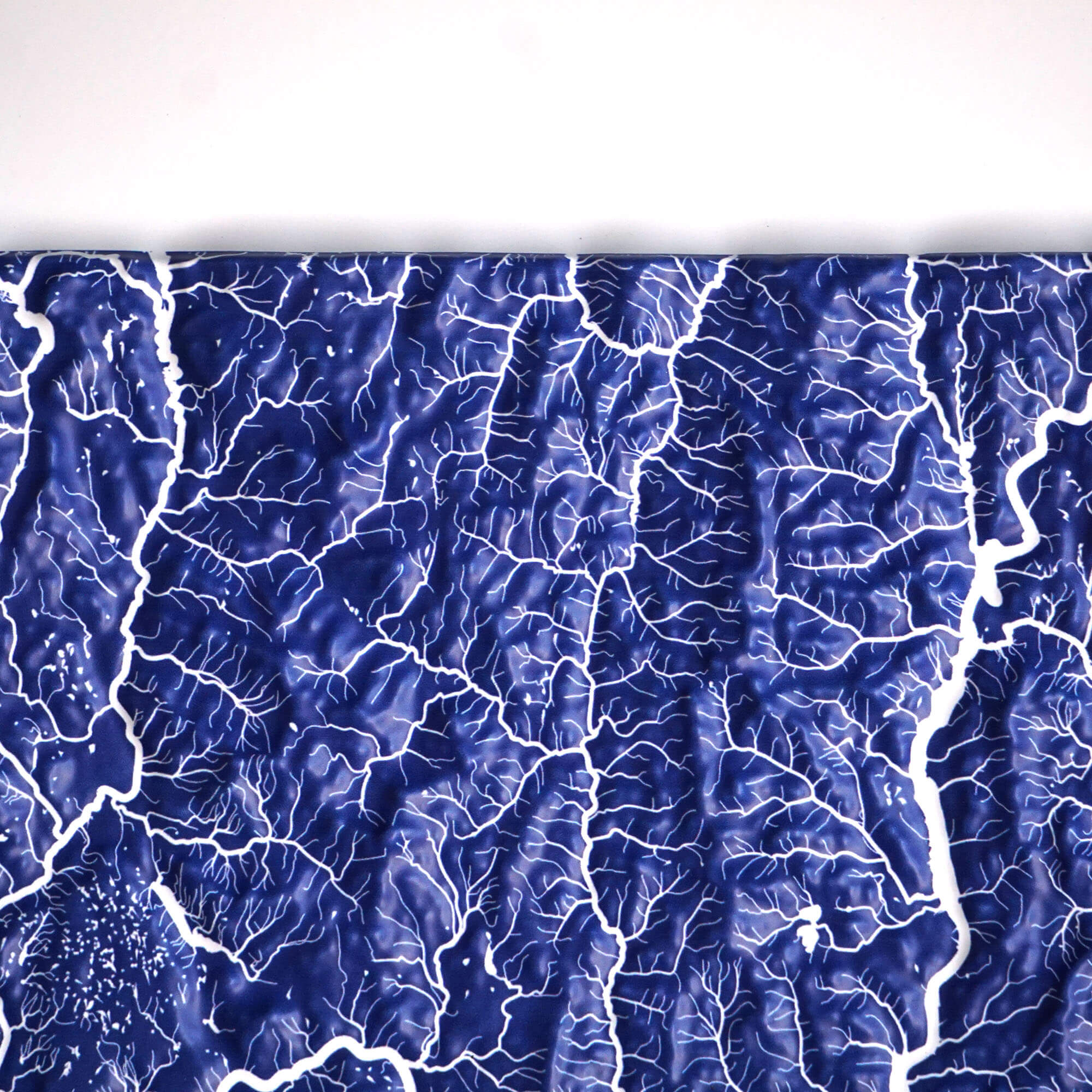 Washington Hydrological - 3D Raised Relief Map - Muir Way - 3D
