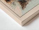 Washington 1883 Shaded Relief Map – XL Canvas - Muir Way - XL Canvas