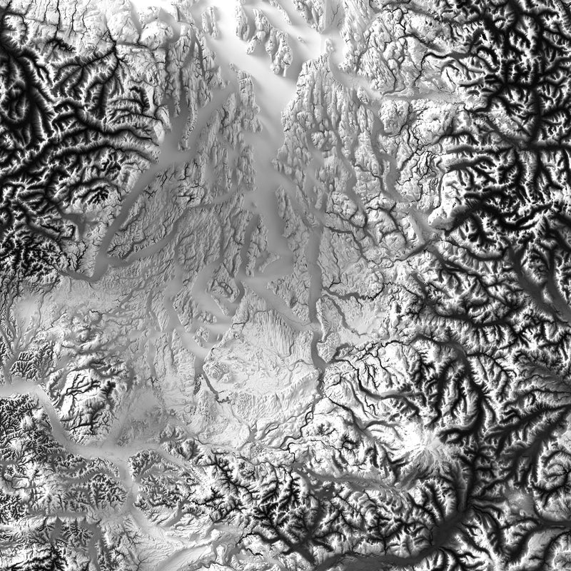 Washington Elevation Map - Muir Way - Elevation