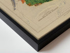 Wisconsin 1965 Shaded Relief Map – XL Canvas - Muir Way - XL Canvas