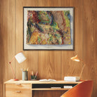 Wyoming 1985 Shaded Relief Map - Muir Way - Vintage Relief