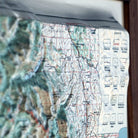 Yosemite 1958 3D Raised Relief Map - Muir Way - 3D