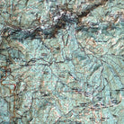 Yosemite 1958 3D Raised Relief Map - Muir Way - 3D